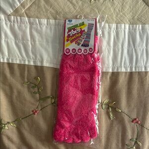Vibrant Pink Toe Socks